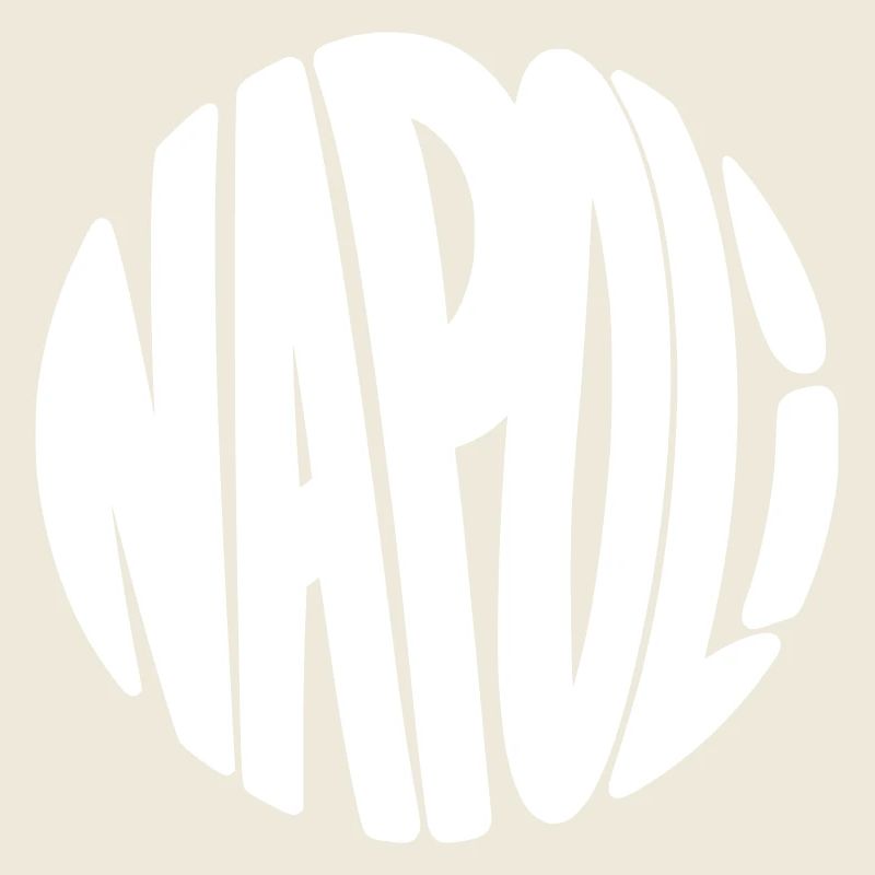 Napoli in a circle lettering