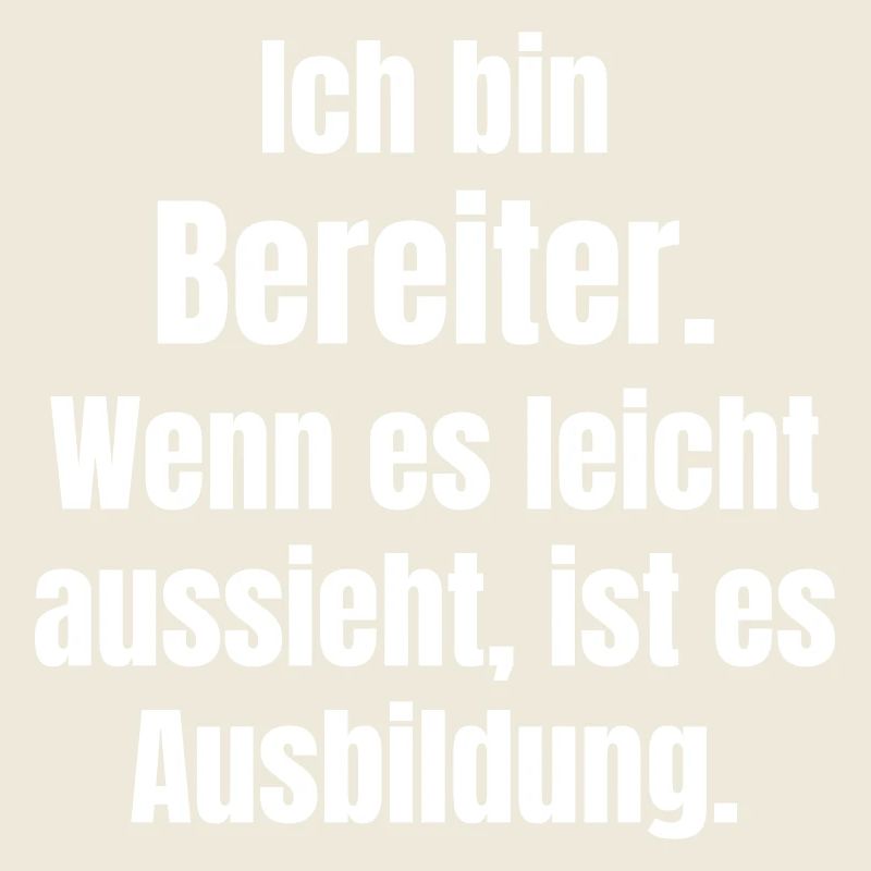 Bereiter Spruch: Training wirkt sichtbar