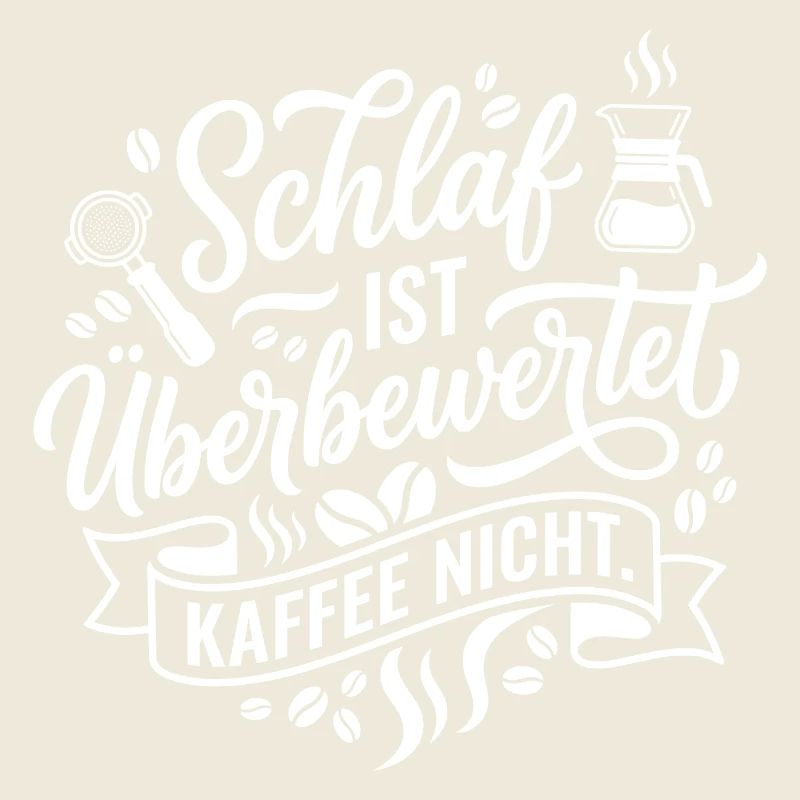 Schlaf ist Überbewertet Kaffee