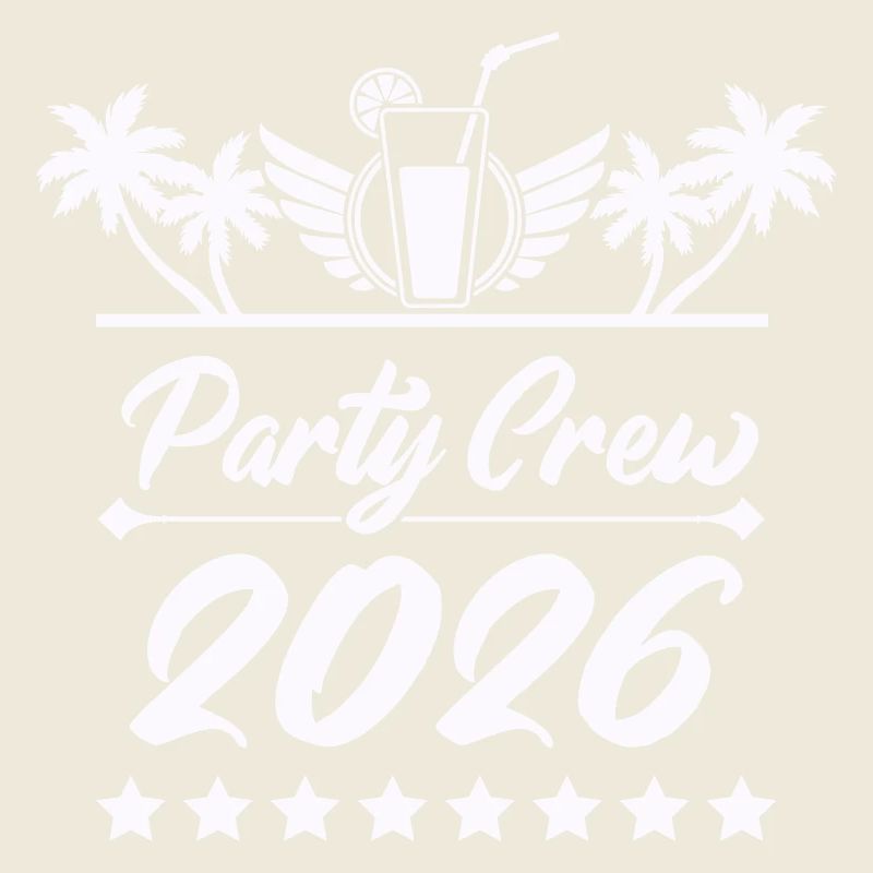 Party Crew 2026 Palmen