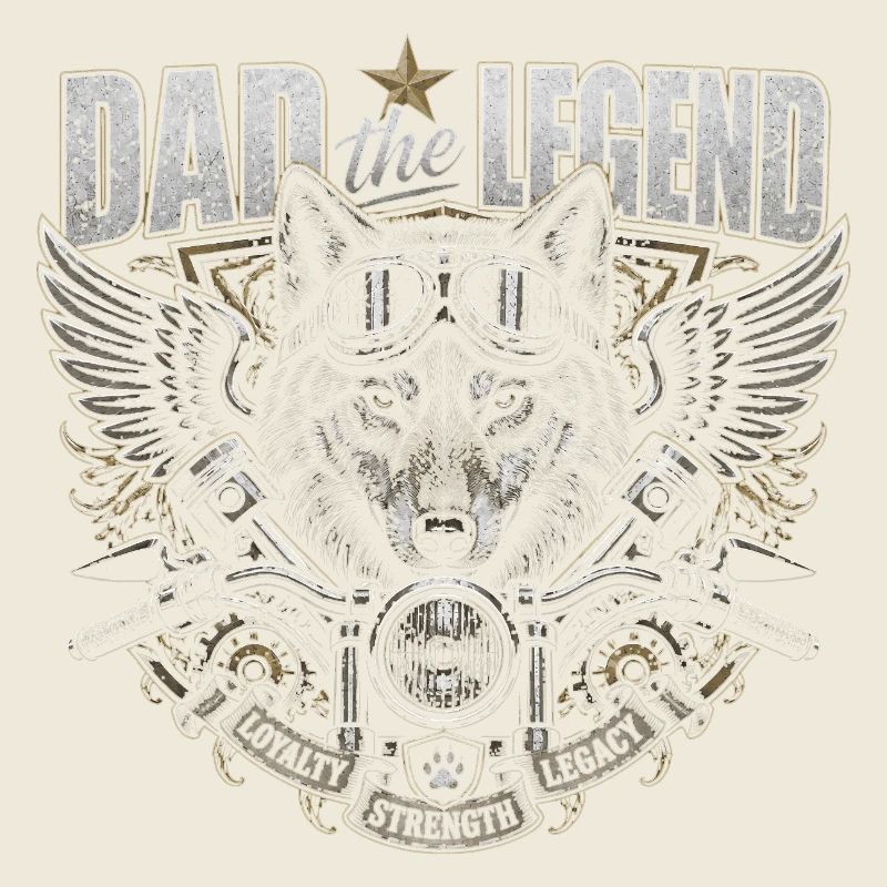 Father Legend Biker Wolves – Vatertag