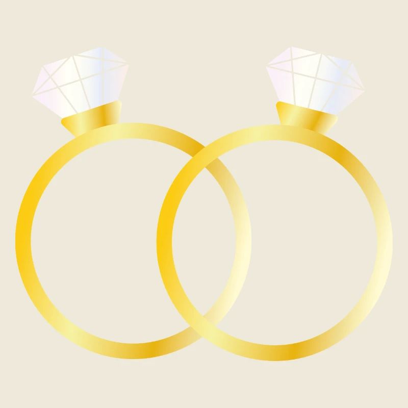 Zwei Diamanten Ringe