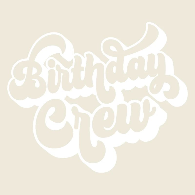 Birthday Crew Matching Gruppe Geburtstagsfeier Outfit