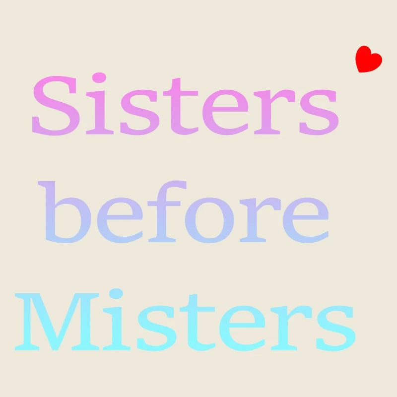 Les sœurs avant les messieurs