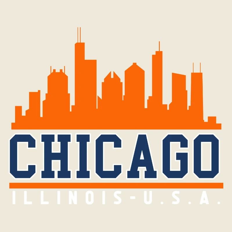 Skyline von Chicago, Illinois