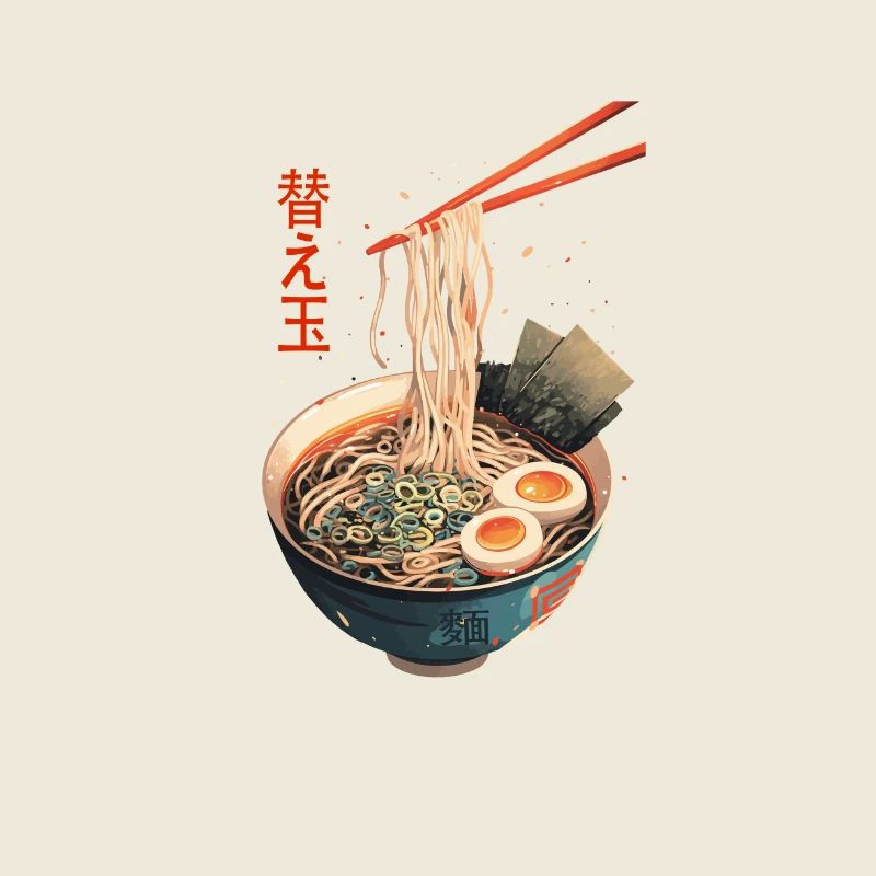 Authentische Ramen-Schalen-Kunst Authentic Ramen