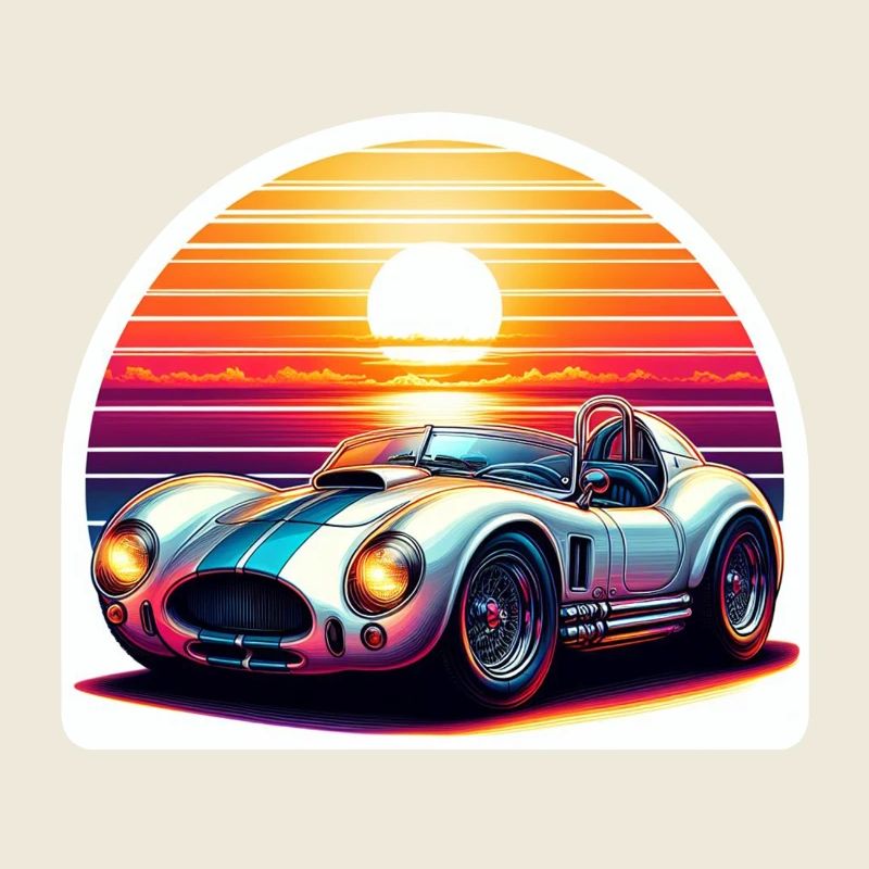 Oldtimer Sonnenuntergang