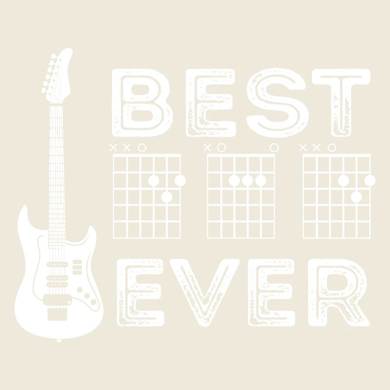 Vatertag Bester Daddy Gitarrenakkord - Bester