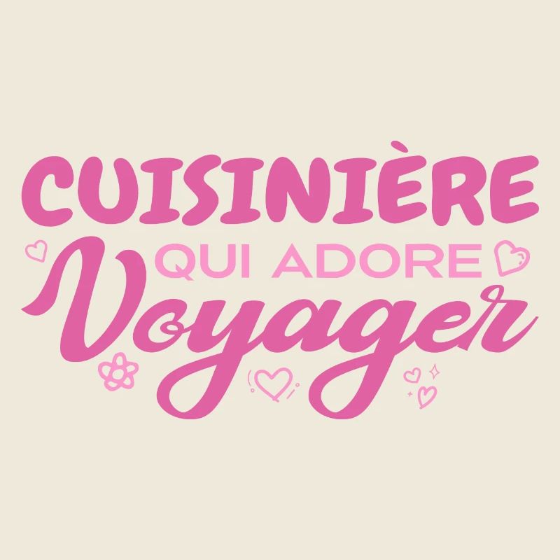 Cuisinière globe-trotteuse passionnée de voyages