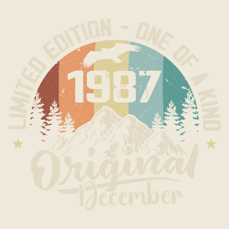Anniversaire Décembre 1987 - Cadeau decembre 1987