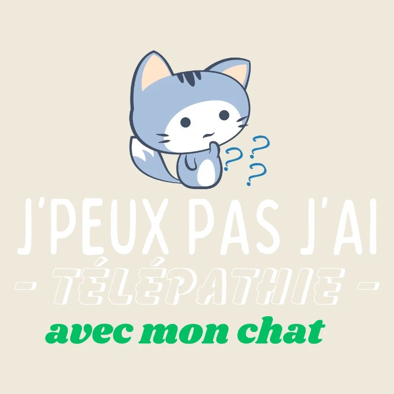 J'peux pas, j'ai télépathie avec mon chat