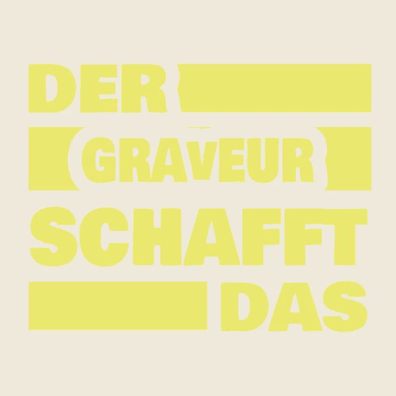 Le graveur comme travail