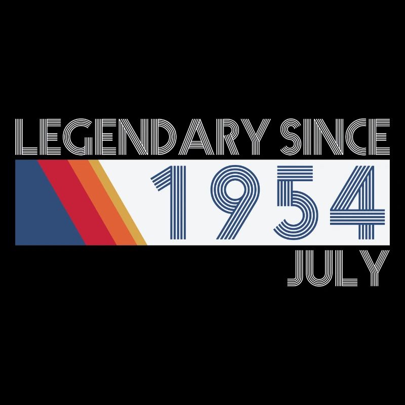 Retro SiFi Legendary since July 1954 - Geburtstag
