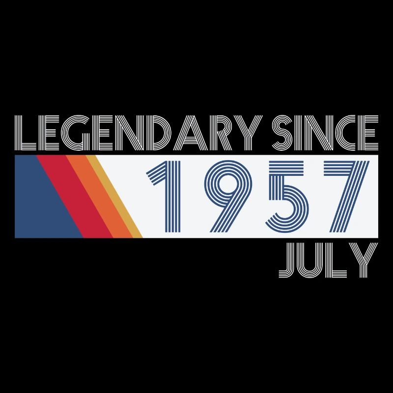 Retro SiFi Legendary since July 1957 - Geburtstag