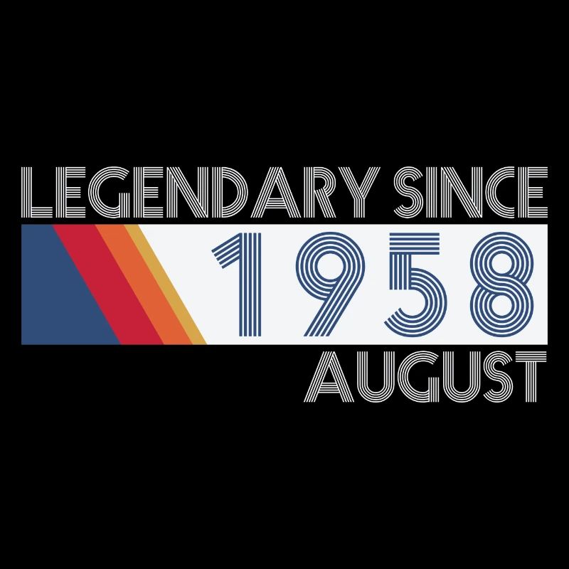Retro SiFi Legendary since August 1958 - Birth Day