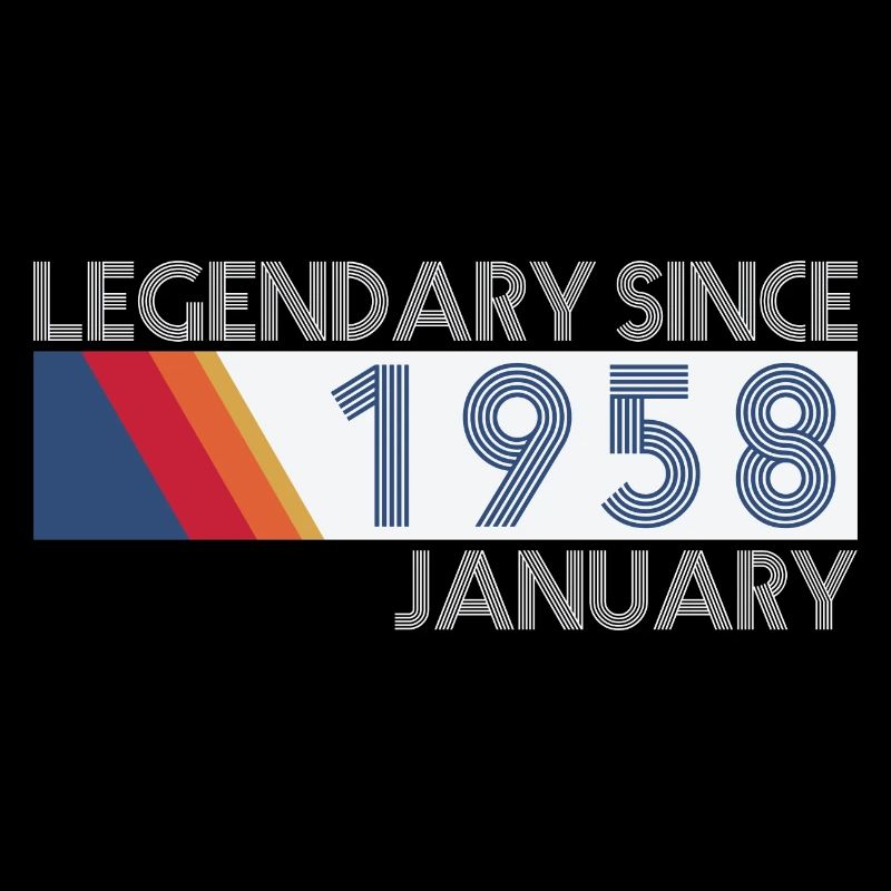 Retro SiFi Legendary since January 1958 - Geburtst