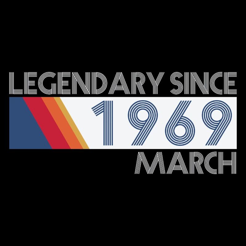 Retro SiFi Legendary since March 1969 - Geburtstag