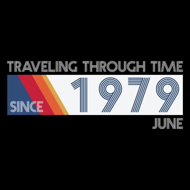 Funny Zeitreise Geburtstags Design Juni 1979