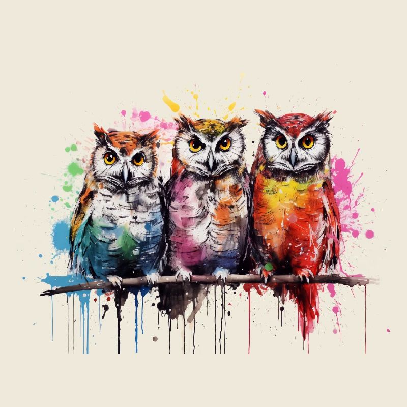 Grafitti Owls