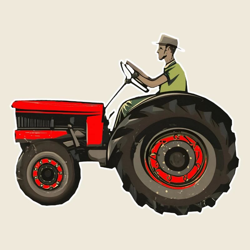 Conducteur de tracteur