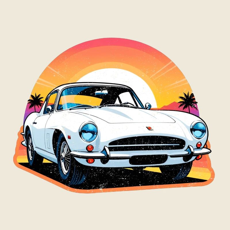 Oldtimer Sonnenuntergang