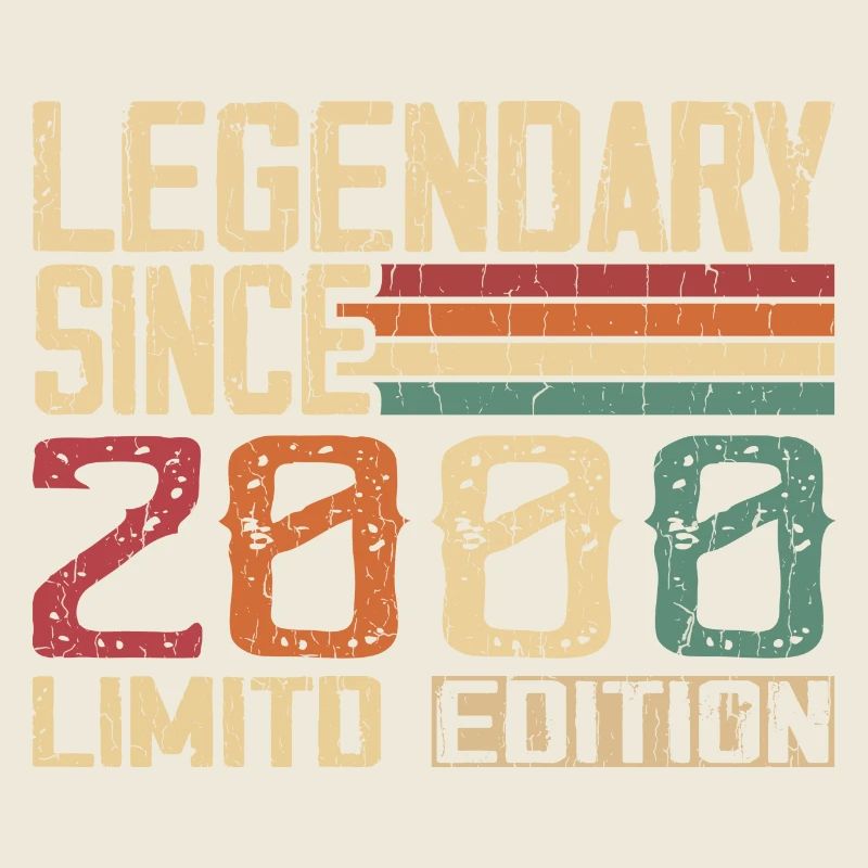 Original 2000 Vintage 2000 Geburtstagsgeschenk