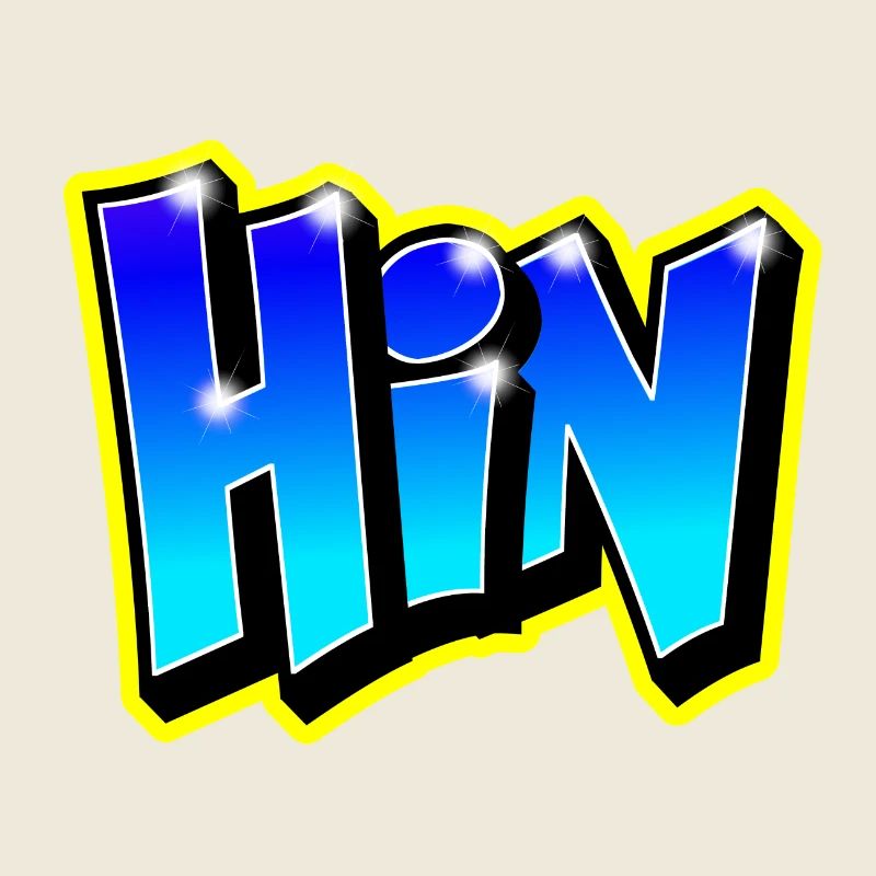 HIN GRAFFITI NAME By Max le Tagueur