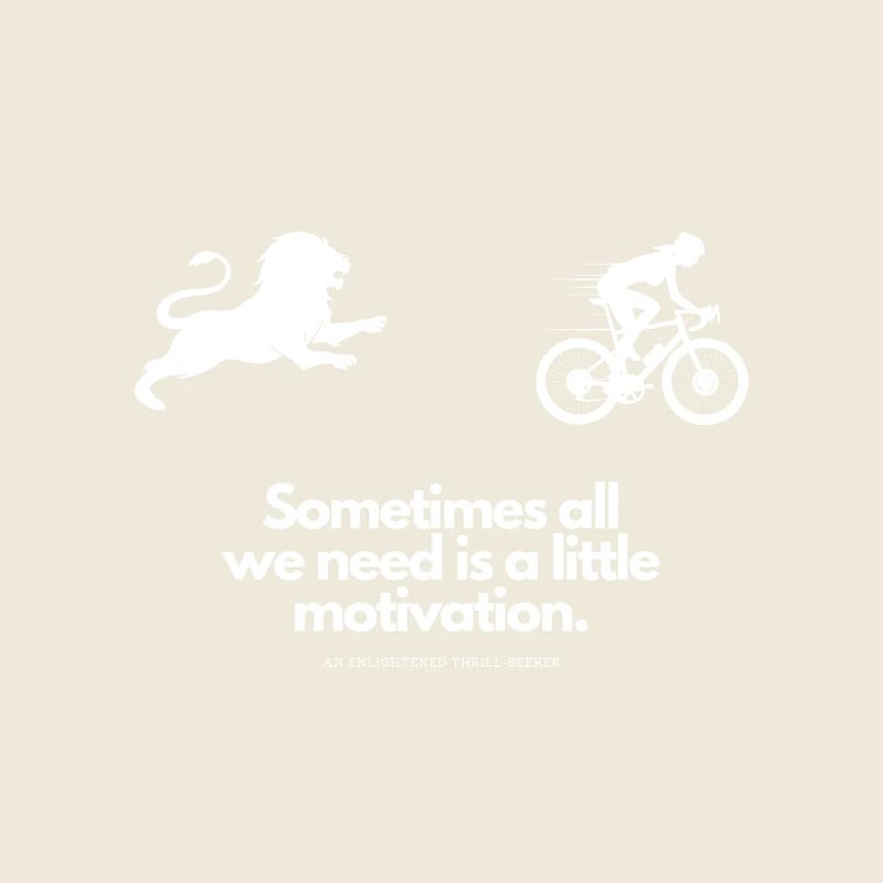 Motivation supplémentaire Cyclistes Lion