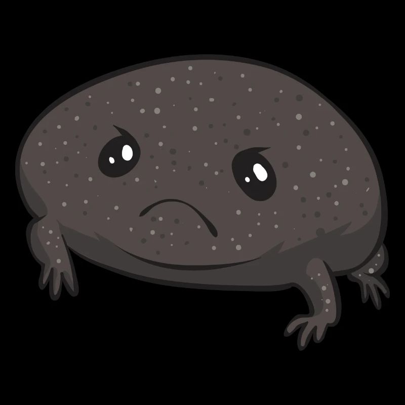 Grenouille noire de pluie Breviceps Fuscus Grenouille