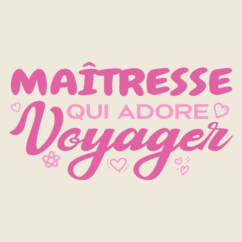 Maîtresse globe-trotteuse passionnée de voyages