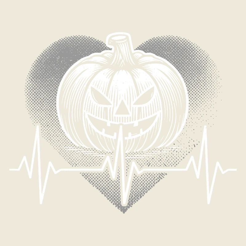 Jack O Lantern Herzschlag Halloween Jugend