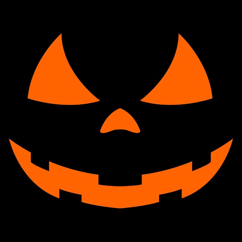 Kürbis Halloween Gesicht