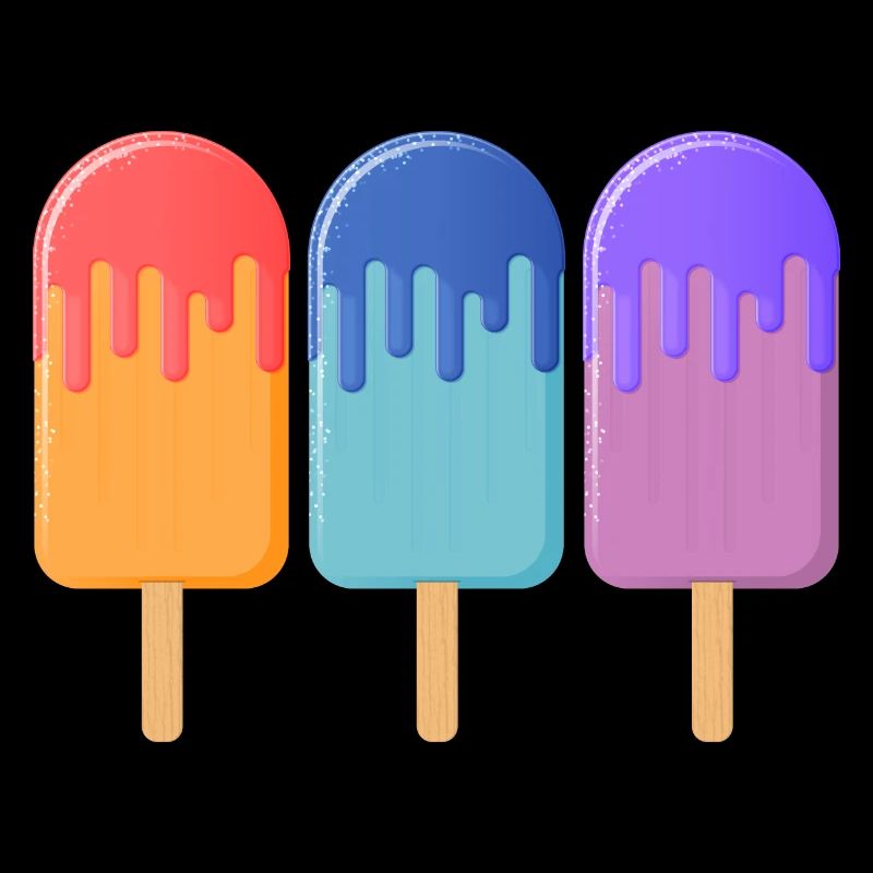 Ice cream on the stick 004 AllroundDesigns