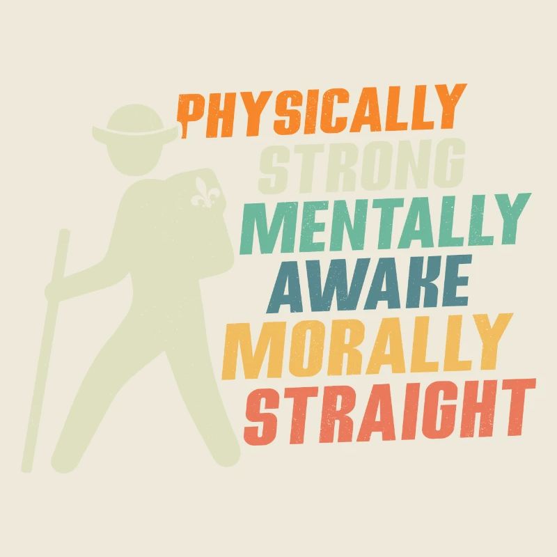 Scout Strength: Physical, Mental, Moral Tee