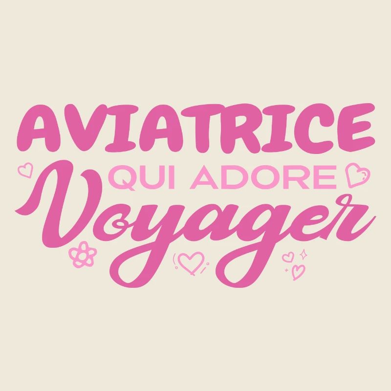 Aviatrice globe-trotteuse passionnée de voyages