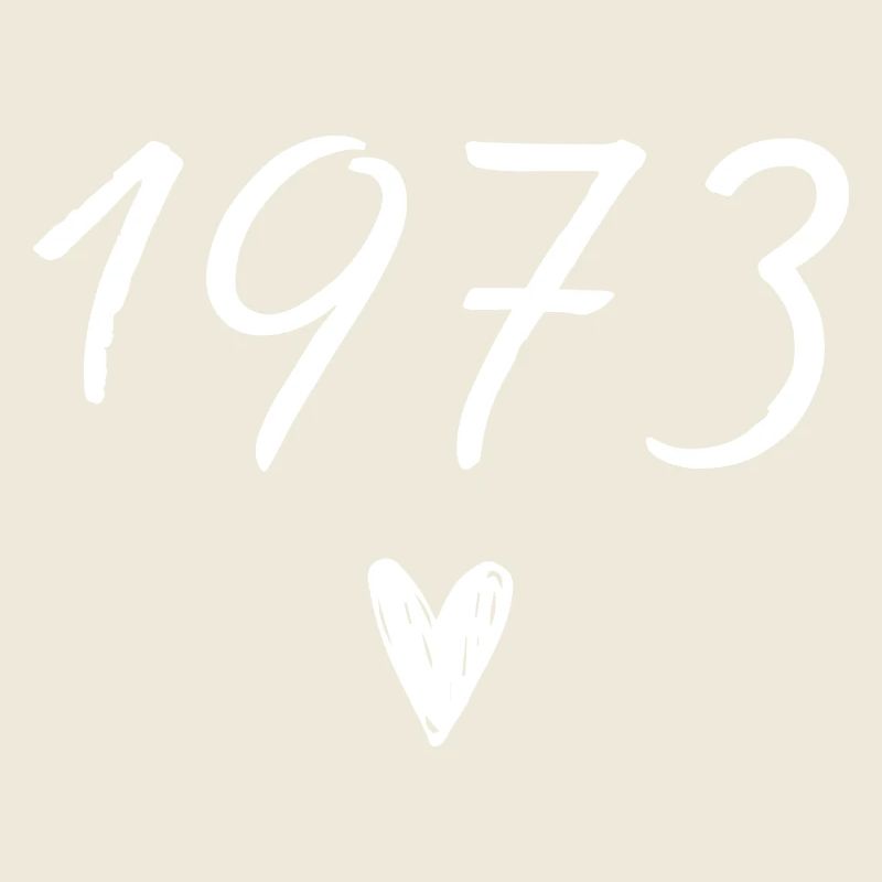 1973 coeur anniversaire