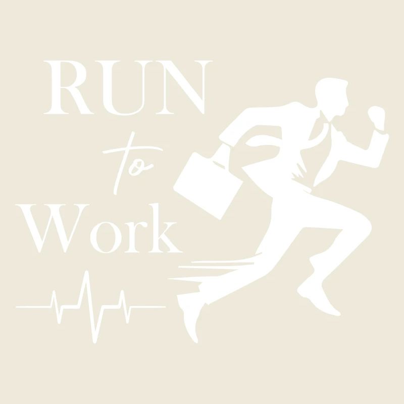 Courir au travail