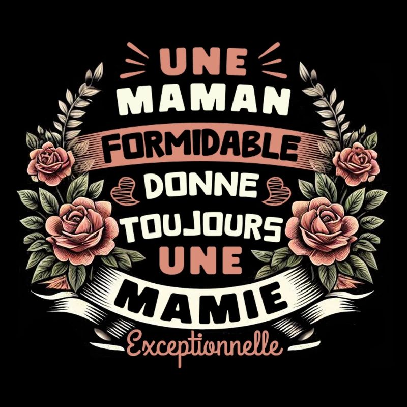 Fete Des Grands Meres Maman Formidable Mamie