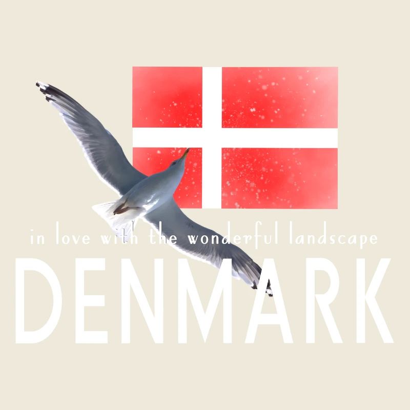 Dänemark Danmark Möwe
