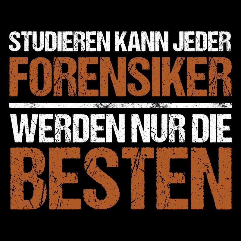 Tout le monde peut étudier - Forensic Scientist Edition