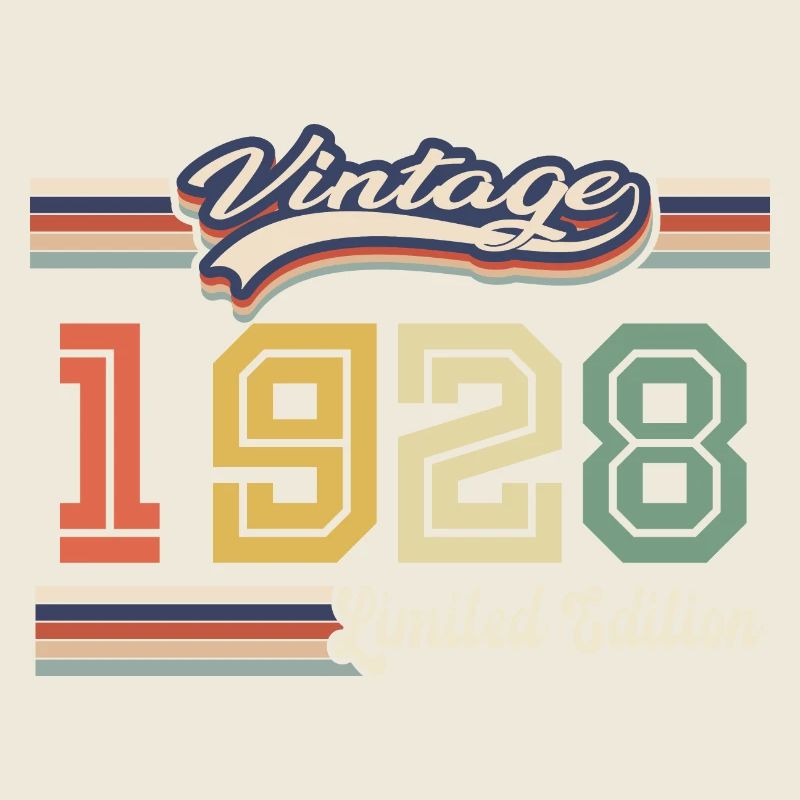 1928-Geburtstagsgeschenk. Fantastisch seit 1928
