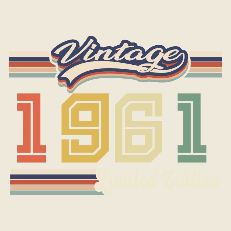 Geburtstagsgeschenk 1961 genial Seit 1961 kam