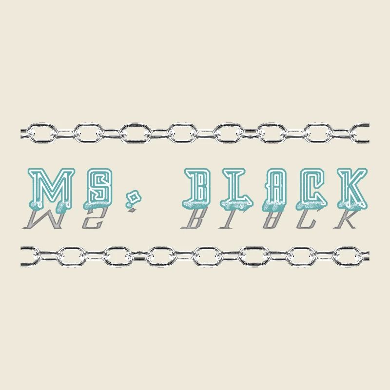 Ms. Black Logo Schrift
