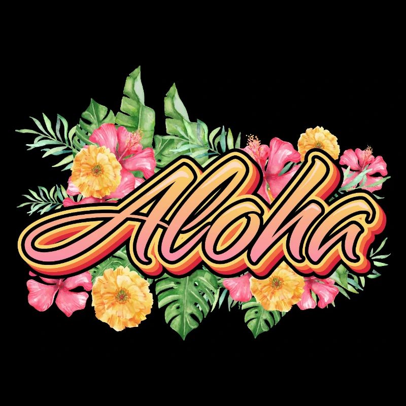 Aloha Urlaub Hawaii Geschenk