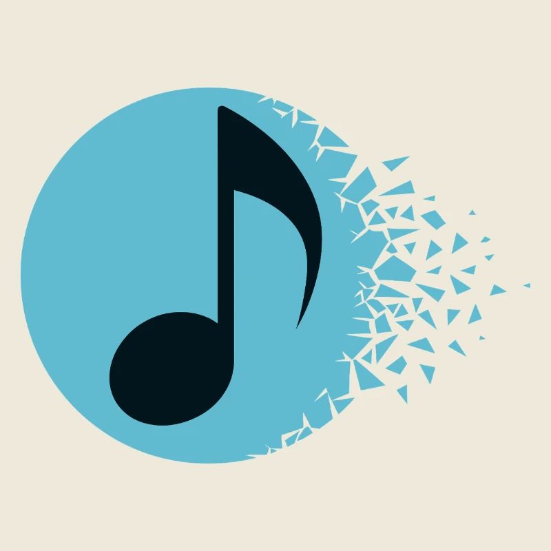 Éclat sonore abstrait