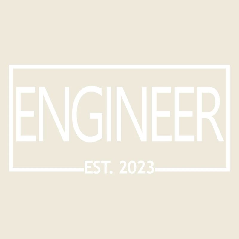 Engineer Est. 2023 Graduation Engineering Student