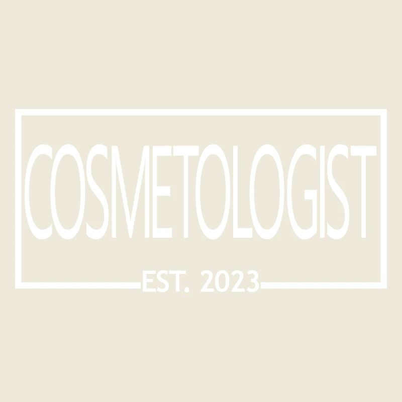 Cosmétologue Est. 2023 Cosmétologue diplômé