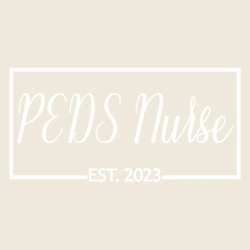 PEDS-Krankenschwester Est. 2023 Abschluss als Krankenpfleger