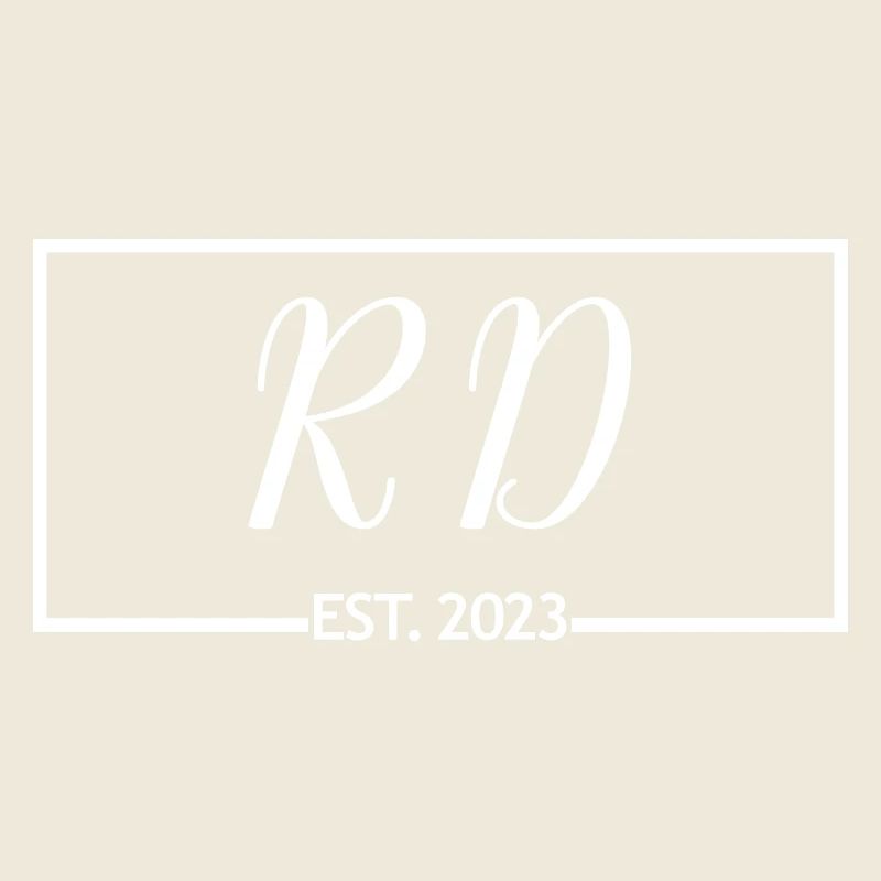 RD Est. 2023 Abschluss-Diätetiker-Studenten-Geschenk