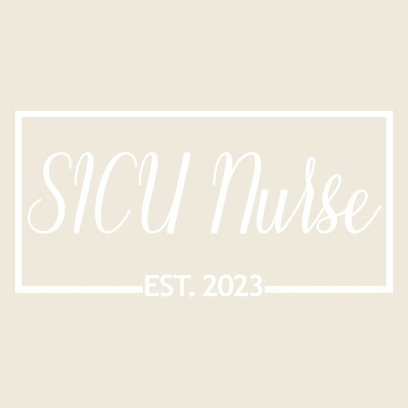 SICU-Krankenschwester Est. 2023 Abschluss als Krankenpfleger